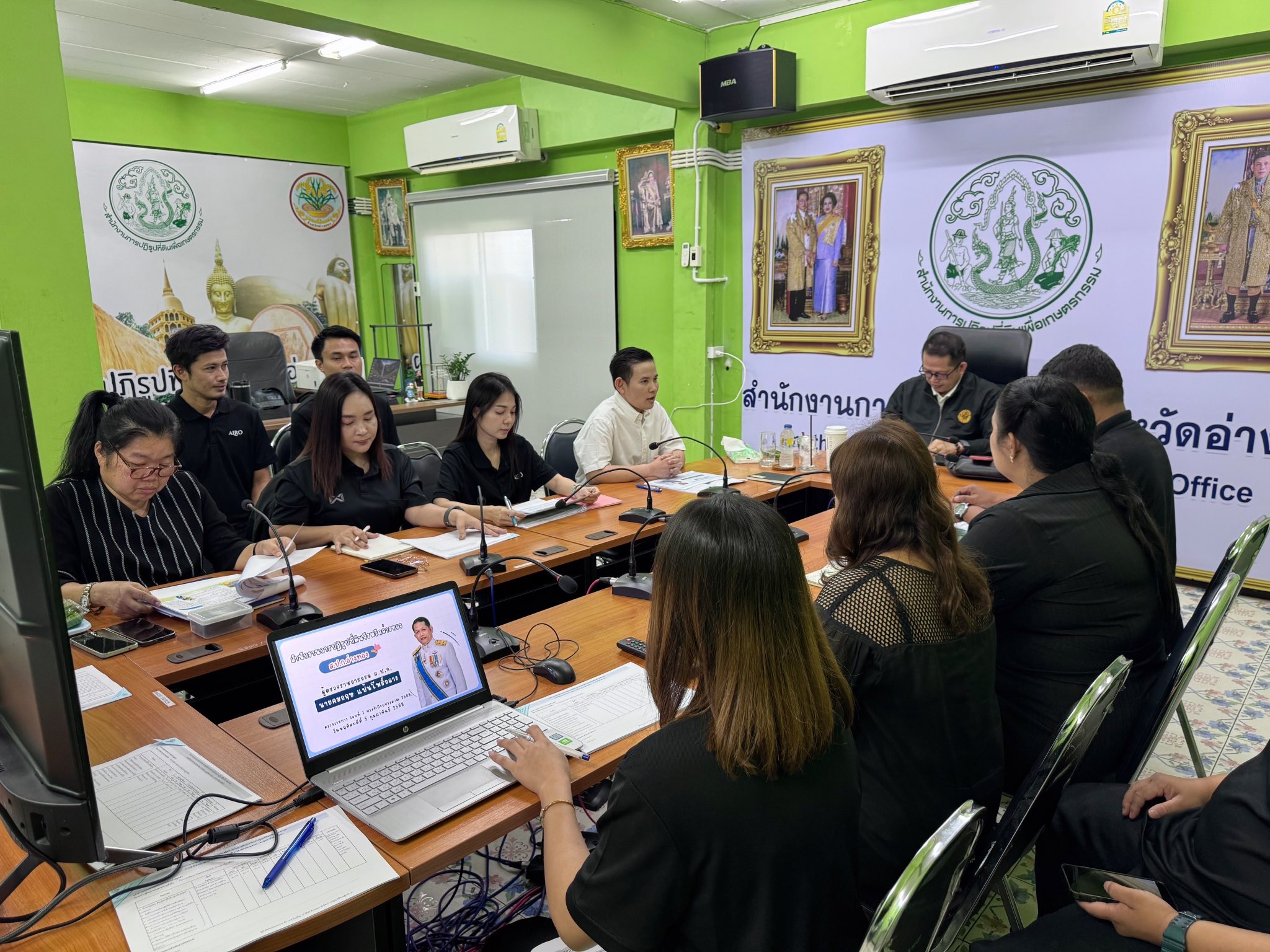 title - ประชุมตรวจติดตามความก้าวหน้าผลการดำเนินงานตามแผนการตรวจราชการ ประจำปีงบประมาณ พ.ศ. 2569 รอบที่ 1 เขตตรวจราชการที่ 1 จังหวัดอ่างทอง 